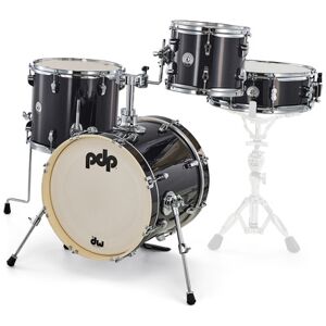 DW PDP New Yorker Shell Set Black Black Onyx Sparkle