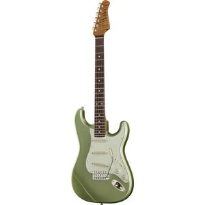 Xotic Guitars XSC-1 Gold Lime RW Light Aged Lime Gold