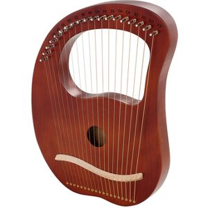 Thomann LH19B Lyre Harp 19 Strings BR Marron