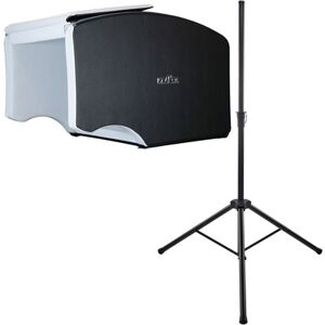 Isovox Mobile Vocal Booth 2 Set Black Noir