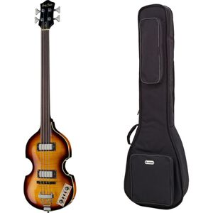 Harley Benton Beatbass FL VS Vintage Bundle Vintage Sunburst haute brillance