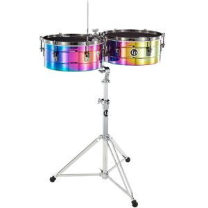 LP Timbales Tony Succar Signature Rainbow Chrome