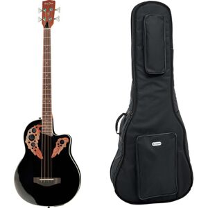 Harley Benton HBO-850 Bass Black Bundle Noir haute brillance