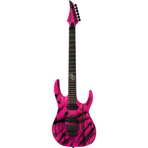 Solar Guitars A2.6FRPN Canibalismo Pink Neon Matte