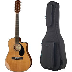 Fender CD-60SCE-12 Nat WN w/Bag Naturel