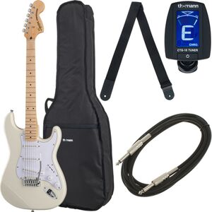 Squier Affinity Strat MN OW Bundle Olympic White