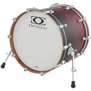 DrumCraft Series 6 20x16 BD SBR-NM Satin Black to Red Fade