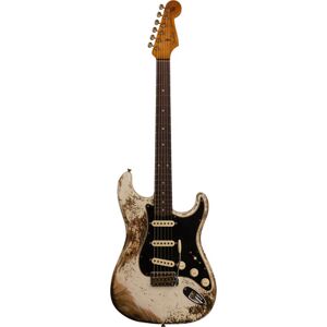 Fender Poblano Strat SHR AOW Aged Olympic White - Publicité