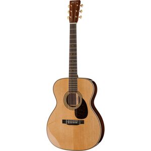 Martin Guitars OM-28 Modern Deluxe Naturel - Publicité