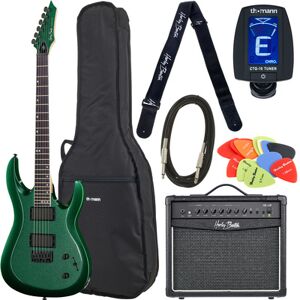 Harley Benton R-446 Green Metallic Set Green Metallic Gloss