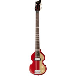 Höfner Shorty Violin Bass CT Red Metallic Red