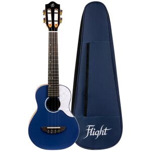 Flight Iris DB Concert Ukulele Bleu fonc