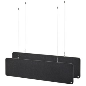 t.akustik PET Pendant Absorber 30 BK Noir