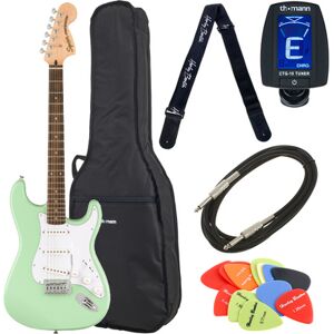 Squier Affinity Strat Laurel S Bundle Surf Green