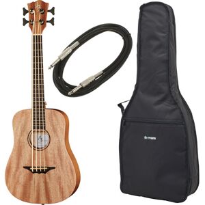 Harley Benton Kahuna CLU-Bass Mahogan Bundle Naturel mat