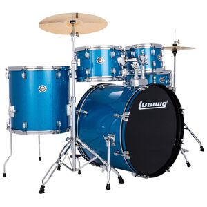 Ludwig Accent Fuse 5pc Blue Blue Sparkle