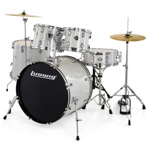 Ludwig Accent Drive 5pc Silver Silver Sparkle