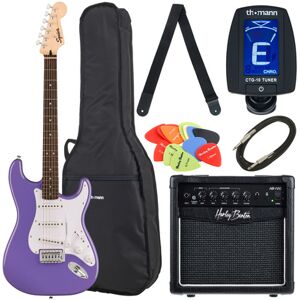 Squier Sonic Strat LRL Ultravi Set Ultraviolet