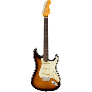 Fender Anniv. AM Pro II Strat RW 2TS 2 Color Sunburst - Publicité