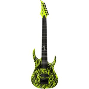 Solar Guitars A1.7LN Canibalismo+ Lemon Neon matt