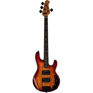 Sterling by Music Man StingRay RAY34HH Spalted BOB Blood Orange Burst - Publicité