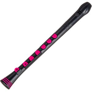 Nuvo Recorder+ Baroque black-pink Black