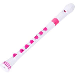 Nuvo Recorder+ Baroque white-pink White