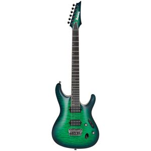 Ibanez S 6521 Q Prestige SLG Surreal Blue Burst Gloss - Publicité