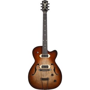 Godin 5th Ave TL Gold Foil VB Vintage Burst - Publicité