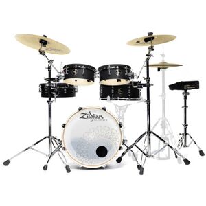 Zildjian Alchem-E Bronze EX E-Drum Kit Matte Black - Publicité