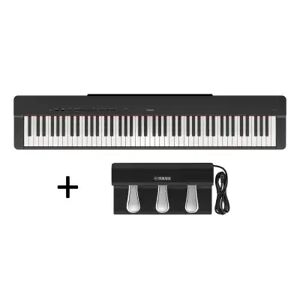 Yamaha Pianos numeriques portables/ P-225 NOIR + PEDALIER
