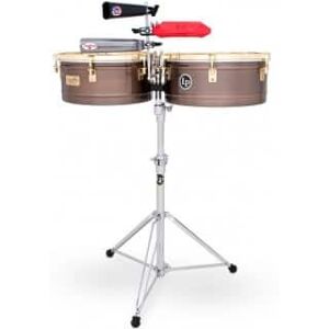 Lp Latin Percussion Timbales latines/ LP257-KP - 14 ET 15 SIGNATURE KARL PERAZZO