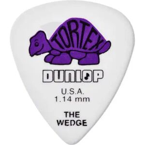 Jim Dunlop Médiators/ 424R114 TORTEX WEDGE 1,14MM UNITE