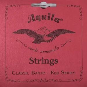 Aquila Cordes pour banjo/ 12B RED JEU BANJO 5 CORDES, DCGCG', TIRANT MDIUM