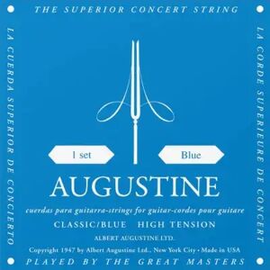Augustine Cordes guitares classiques/ CLASSIC BLEU TIRANT FORT