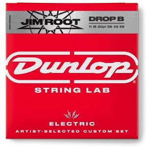 Jim Dunlop Jeux de cordes électriques 011/ JEU ELECTRIQUE JIM ROOT SIGNATURE 11-56 DROP B