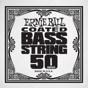 Ernie Ball Cordes basses à l'unité/ SLINKY COATED 50 - Publicité
