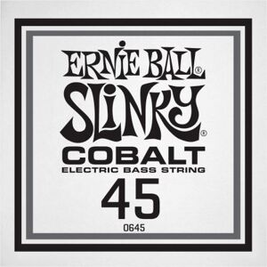 Ernie Ball Cordes basses à l'unité/ SLINKY COBALT 45 - Publicité