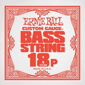 Ernie Ball Cordes basses à l'unité/ SLINKY STAINLESS STEEL 18 - Publicité