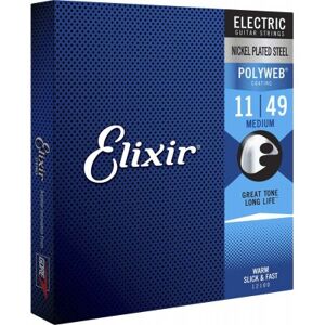 Elixir Jeux de cordes electriques 011/ 12100 POLYWEB MEDIUM 11-49