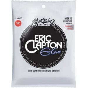 Martin & Co Jeux de cordes folk 012/ MEC12 ERIC CLAPTON PHOSPHOR BRONZE LIGHT 12-54