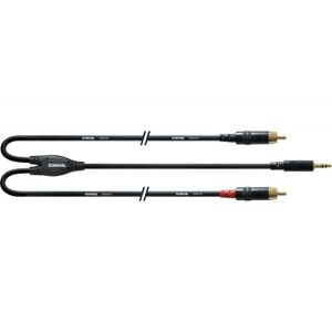 Cordial Cables jack / instrument/ CABLE Y BRETELLE MINIJACK/2 RCA LONGS 3 M