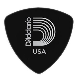 D'addario And Co Médiators/ BLACK CELLULOID GUITAR PICKS EXTRA HEAVY WIDE SHAPE LA PIECE - Publicité