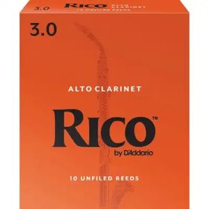 D'addario - Rico Anches clarinette alto/ RDA1030 - ANCHES CLARINETTE ALTO RICO , FORCE3 (PACK DE10)