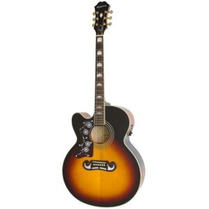 Epiphone Electro pour gauchers/ J-200 EC STUDIO AE VINTAGE SUNBURST LH