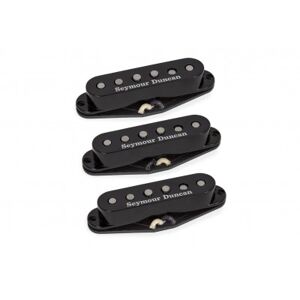 Seymour Duncan Simples / Single coils/ SCOOPED STRATOCASTER KIT CAPOTS NOIRS