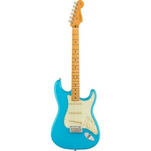 Fender Forme ST/ AMERICAN PROFESSIONAL II STRATOCASTER MN, MIAMI BLUE - Publicité
