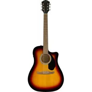 Fender Folk électro/ FA-125CE DREADNOUGHT WLNT, SUNBURST - Publicité