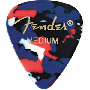 Fender Médiators/ 351 SHAPE, CONFETTI, MEDIUM LA PIECE - Publicité