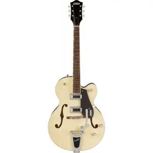 Gretsch Guitars Demi-caisse/ G5420T ELECTROMATIC CLASSIC HOLLOW BODY SINGLE-CUT WITH BIGSBY, LAUREL FINGERBOARD, TWO-TONE VINTAGE WHITE/LONDON GREY